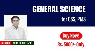 General Science for CSS, PMS LMS Course